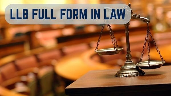 LLB Full Form in Law