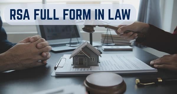 RSA Full Form in Law