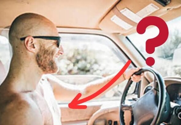 Is It Illegal to Drive Without a Shirt